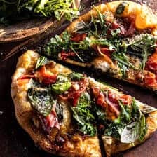 Spicy Honey White Pizza | halfbakedharvest.com