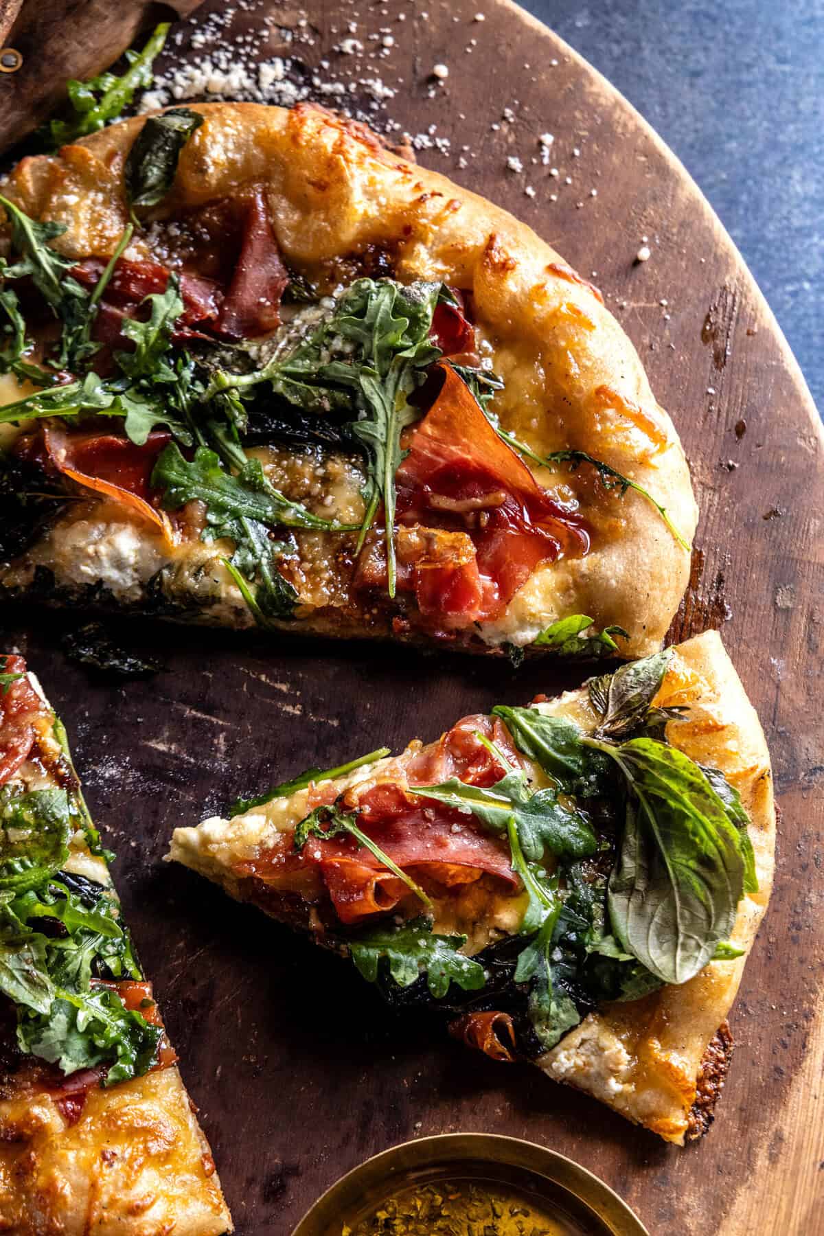 Spicy Honey White Pizza | halfbakedharvest.com