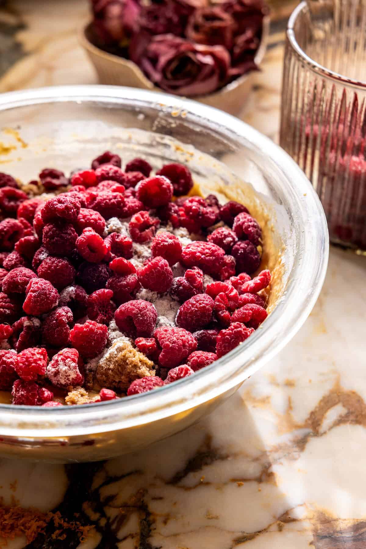 Raspberry Muffins | halfbakedharvest.com