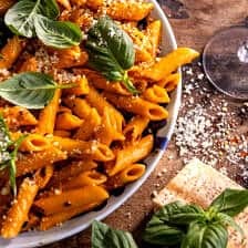 Spicy Creamy Gochujang Butter Pasta | halfbakedharvest.com