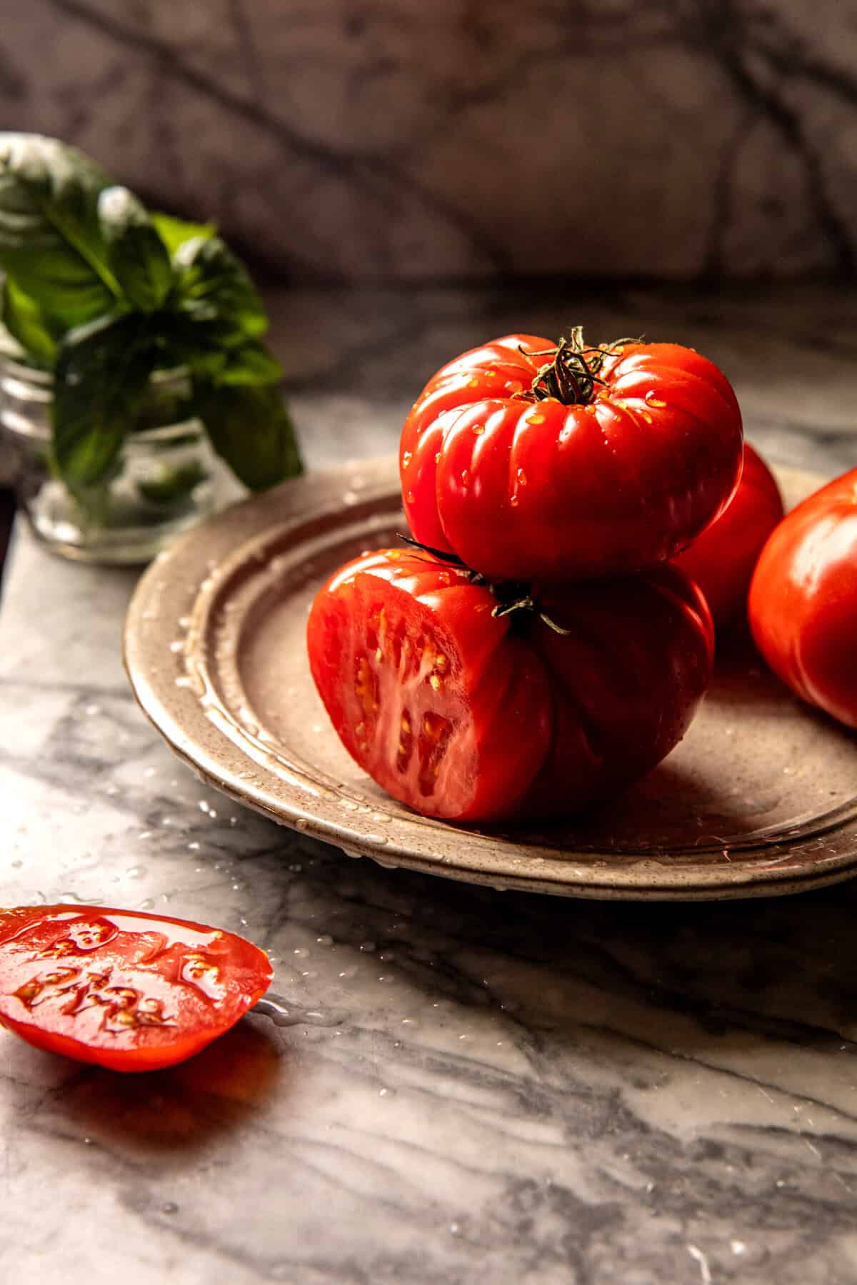 Everything Cheddar, Tomato, and Brie Grilled Cheese | halfbakedharvest.com