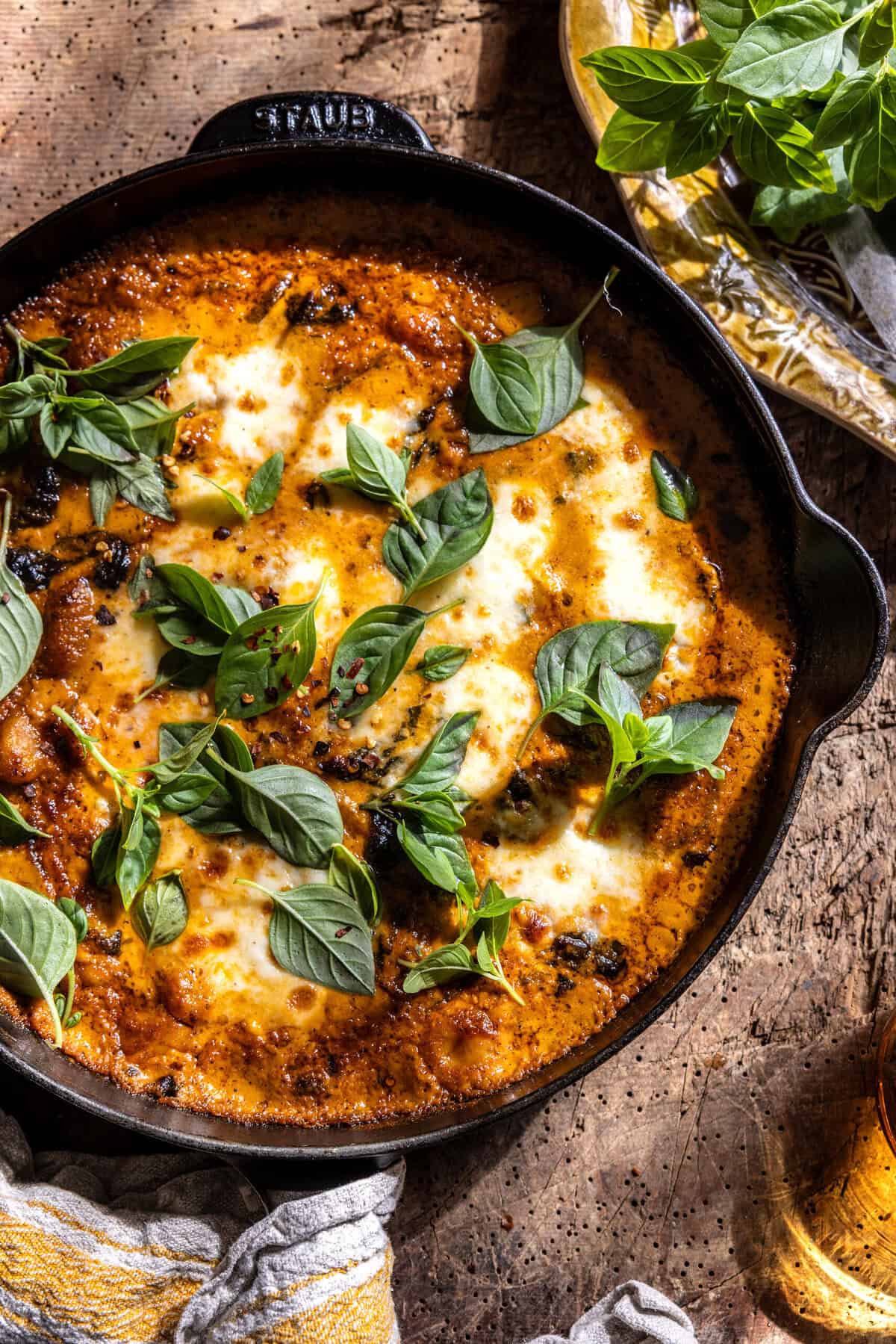 One-Pan Sun-Dried Tomato Ricotta Gnocchi | halfbakedharvest.com