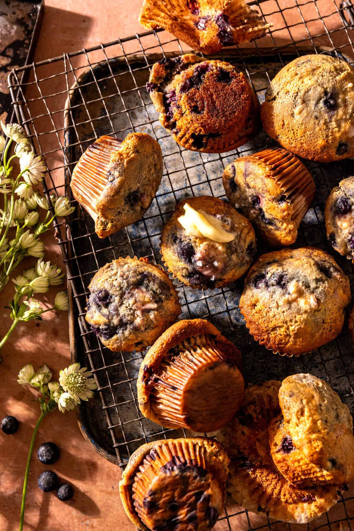 Better Than the Box Moist Blueberry Muffins | halfbakedharvest.com