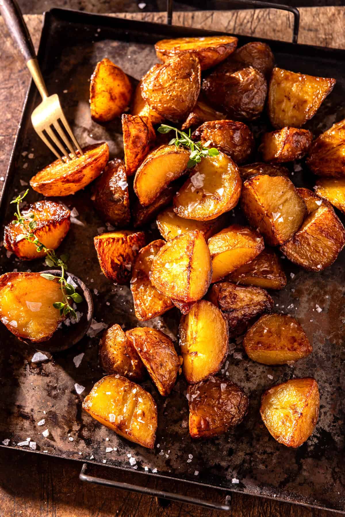 Crispy English Roast Potatoes | halfbakedharvest.com
