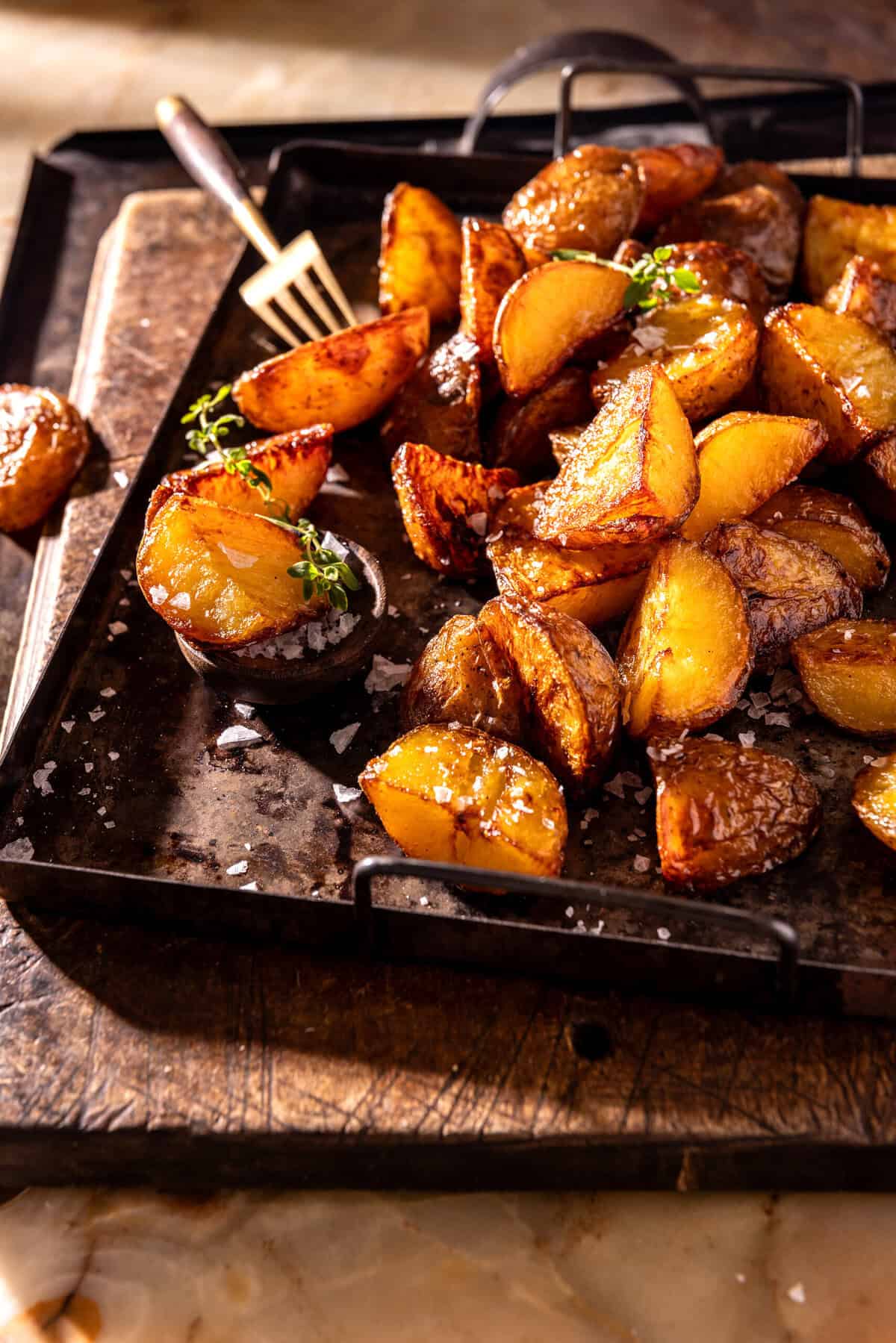 Crispy English Roast Potatoes | halfbakedharvest.com