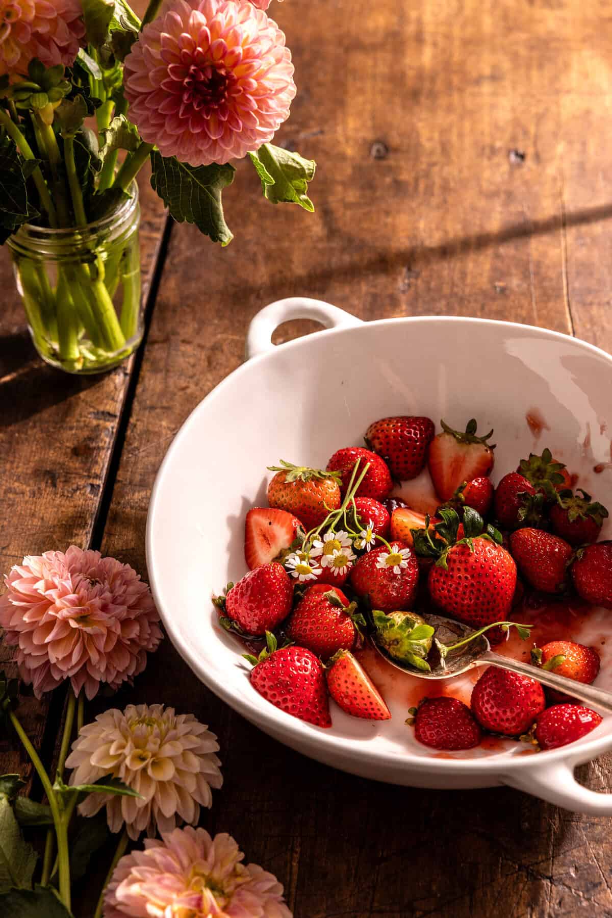 Strawberry Jam Shortcake Sheet Cake | halfbakedharvest.com